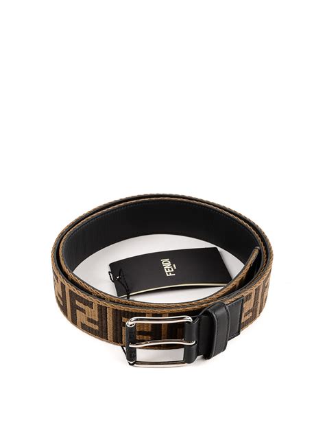 fendi double f buckle belt|Fendi belts for men.